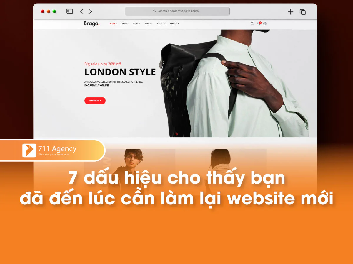 nên thiết kế lại website