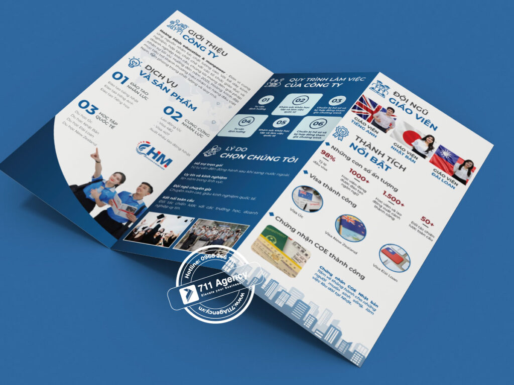 hồ sơ năng lực dạng brochure