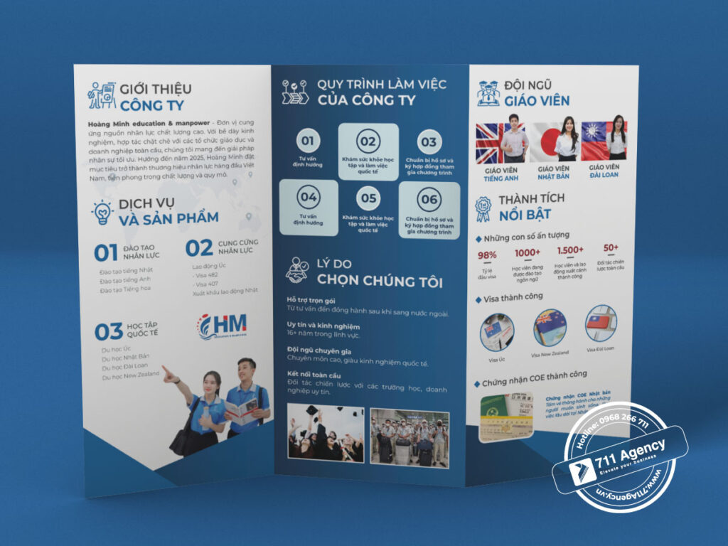 hồ sơ năng lực dạng brochure