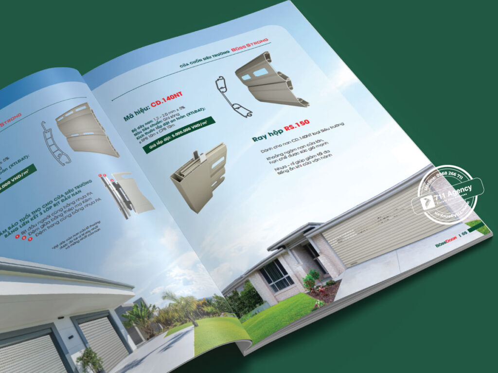 Catalogue cửa cuốn Bossdoor
