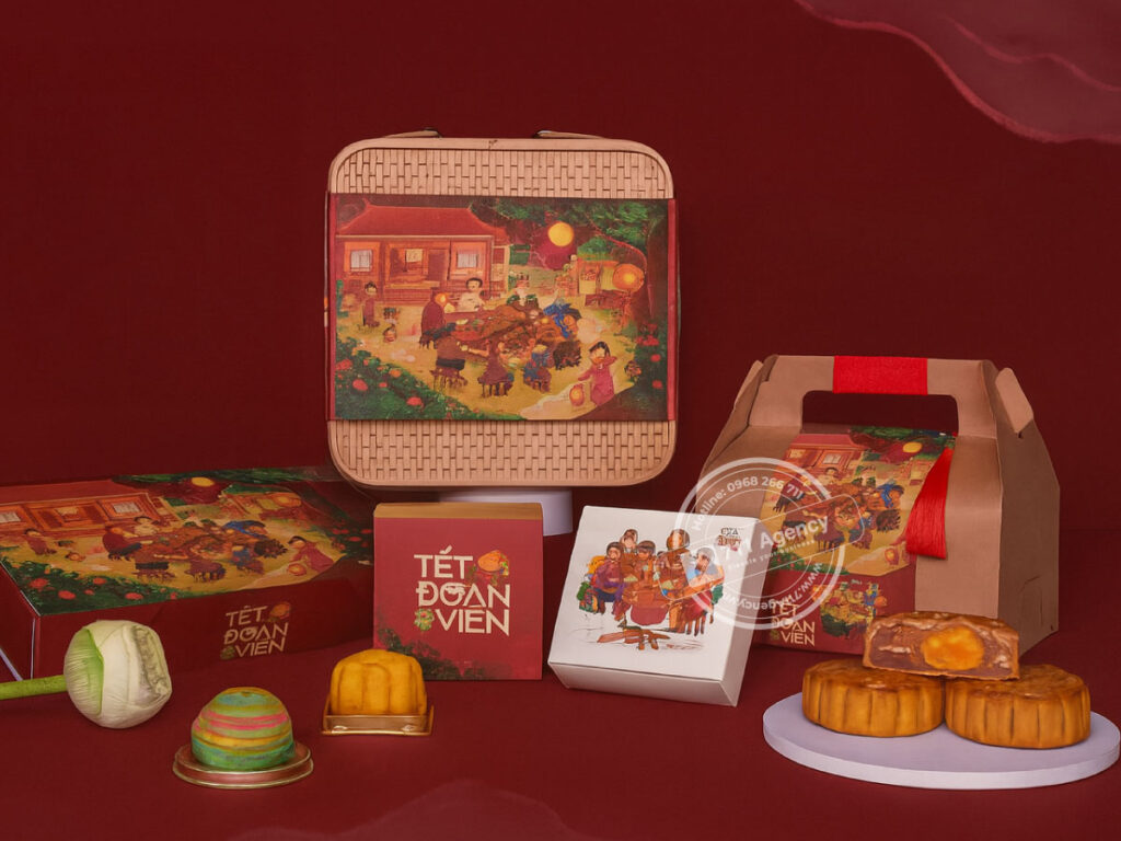 Thiết kế hộp quà Trung Thu doanh nghiệp
