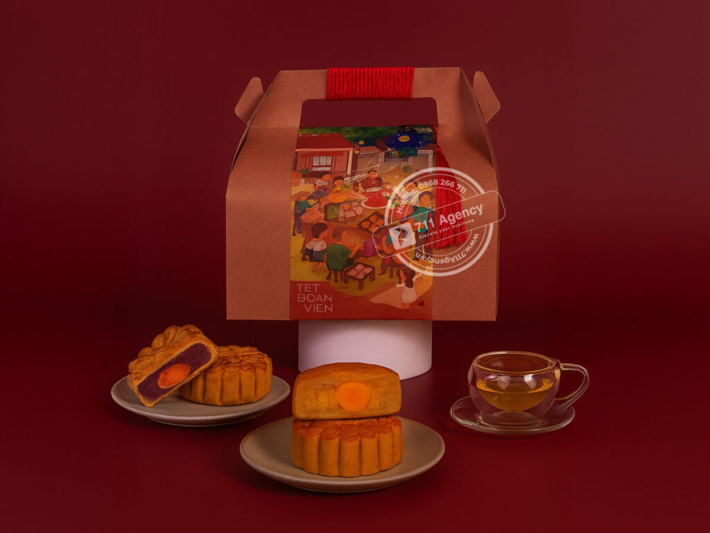 Thiết kế hộp quà Trung Thu doanh nghiệp