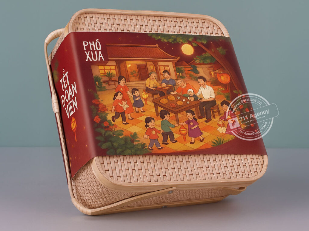 Thiết kế hộp quà Trung Thu doanh nghiệp