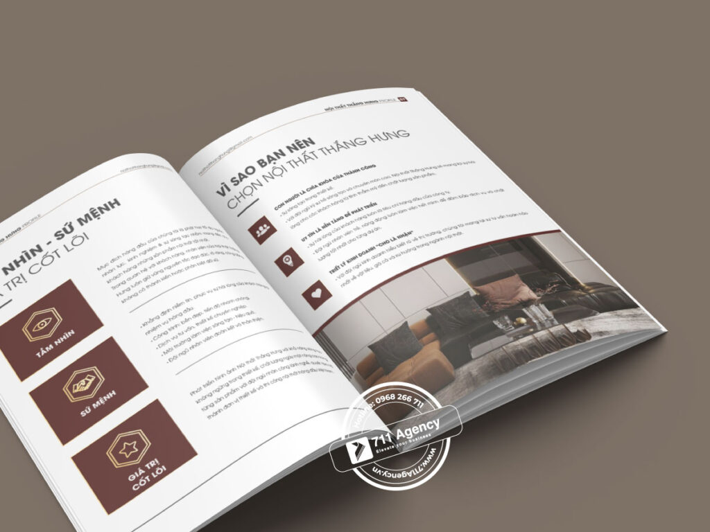 thiết kế hồ sơ năng lực nội thất