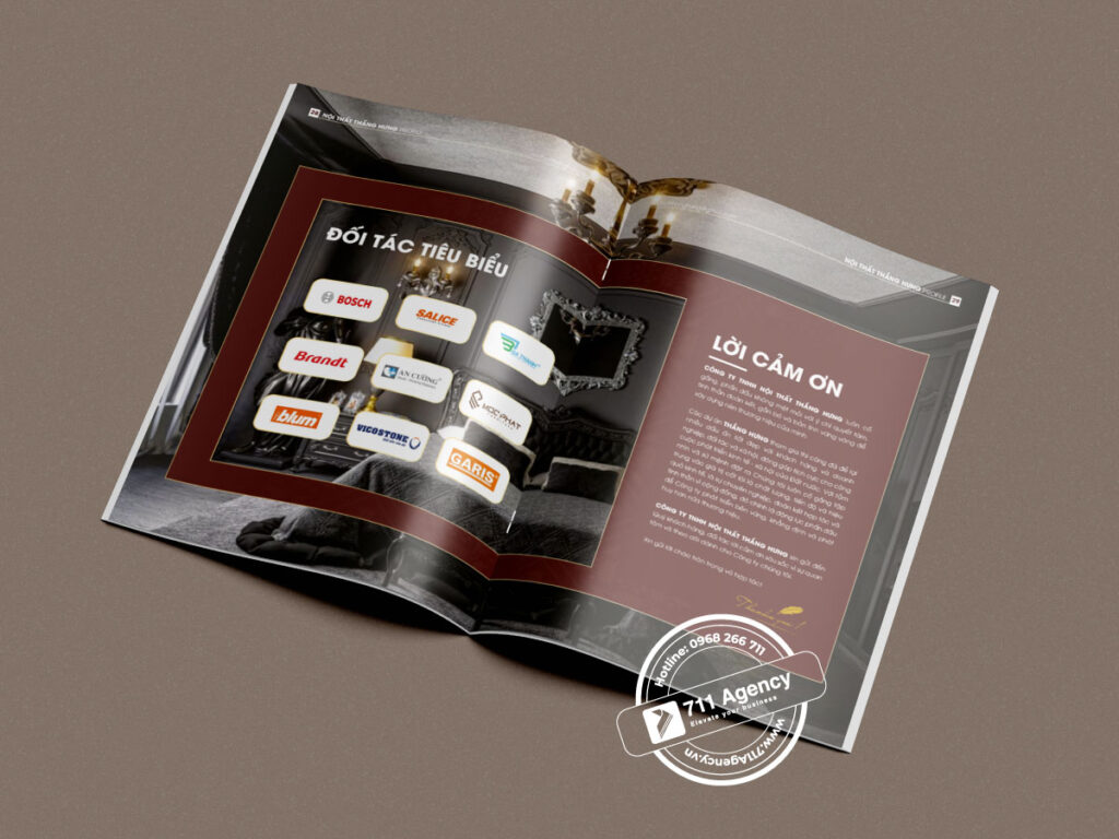 thiết kế hồ sơ năng lực nội thất