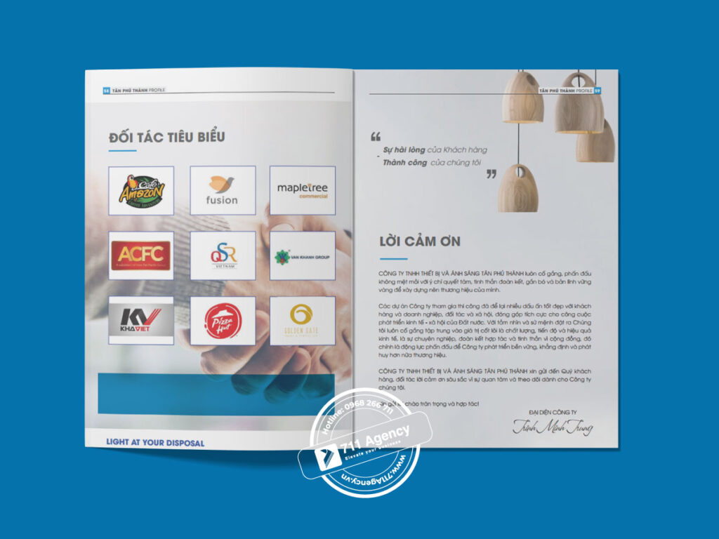 hồ sơ năng lực công ty thiết bị ánh sáng